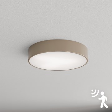Brilagi - Iluminação de teto com sensor CLARE 3xE27/40W/230V diâmetro 40 cm bege