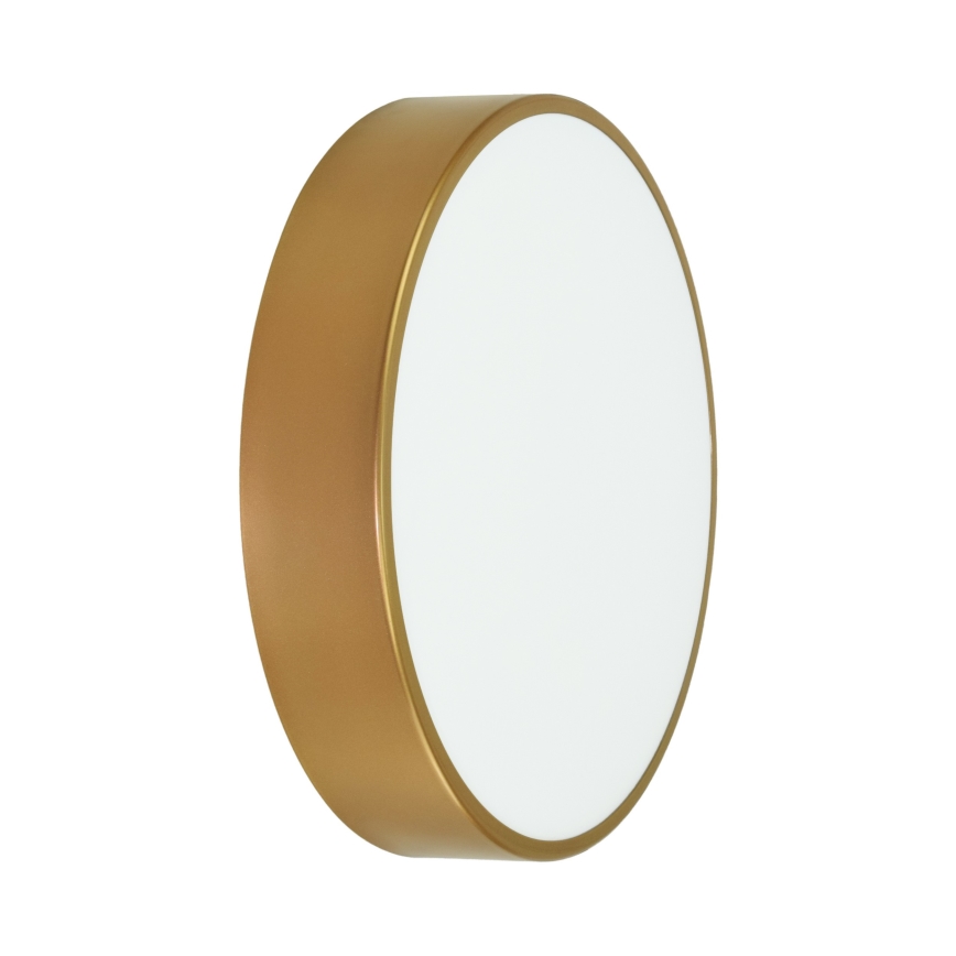 Brilagi - Iluminação de teto com sensor CLARE 3xE27/40W/230V diâmetro 40 cm dourado
