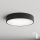 Brilagi - Iluminação de teto com sensor CLARE 3xE27/40W/230V diâmetro 40 cm preto