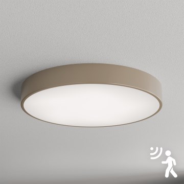 Brilagi - Iluminação de teto com sensor CLARE 5xE27/40W/230V diâmetro 60 cm bege