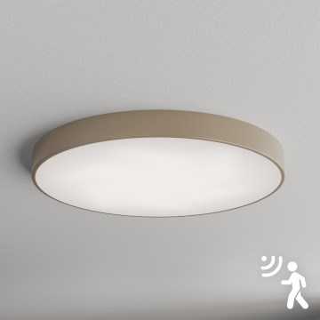 Brilagi - Iluminação de teto com sensor CLARE 6xE27/40W/230V diâmetro 80 cm bege