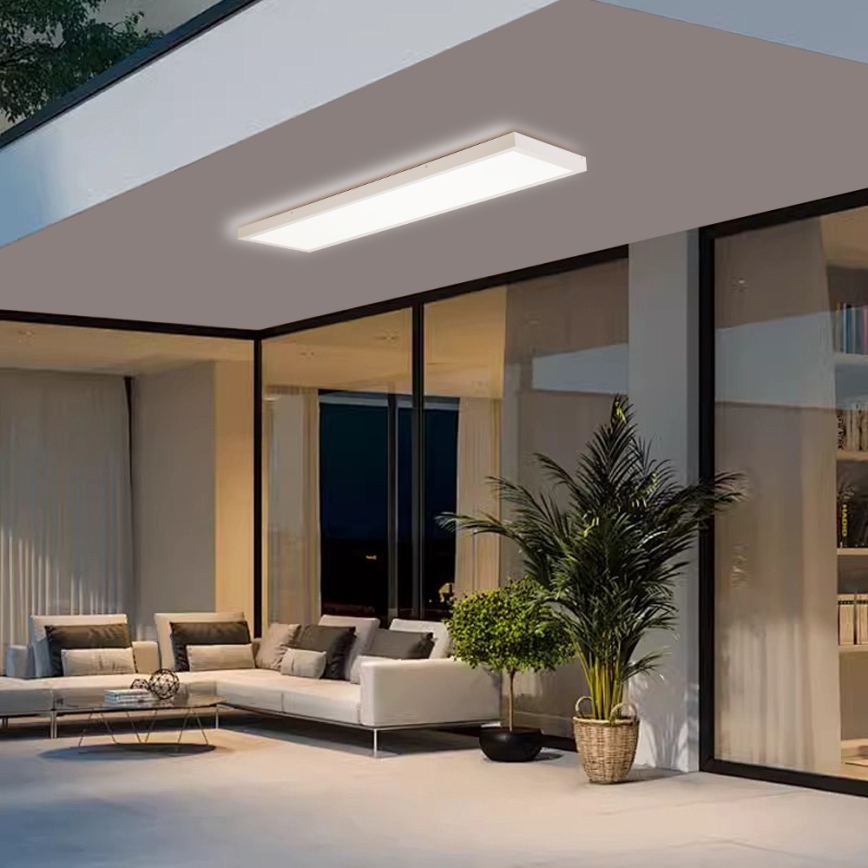 Brilagi - Iluminação de teto de casa de banho LED FRAME LED/40W/230V 120x30 cm IP44 branco