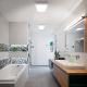 Brilagi - Iluminação de teto de casa de banho LED FRAME LED/40W/230V 120x30 cm IP44 branco