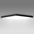 Brilagi - Iluminação de teto de casa de banho LED FRAME LED/40W/230V 60x60 cm IP44 preto