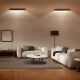Brilagi - Iluminação de teto de casa de banho LED FRAME LED/40W/230V 60x60 cm IP44 preto
