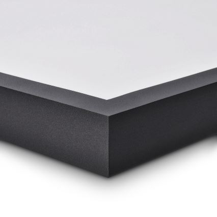 Brilagi - Iluminação de teto de casa de banho LED FRAME LED/40W/230V 60x60 cm IP44 preto