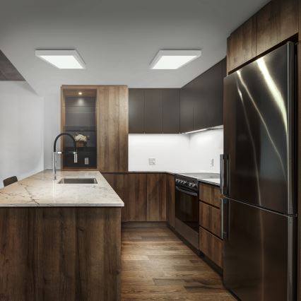 Brilagi - Iluminação de teto de casa de banho LED FRAME LED/50W/230V 120x30 cm IP44 branco