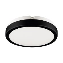 Brilagi - Iluminação de teto de casa de banho LED PERA LED/12W/230V diâmetro 18 cm IP65 preto