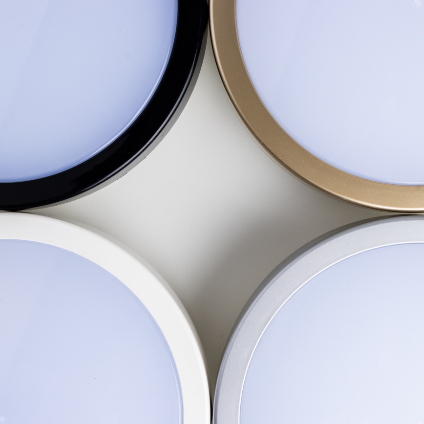 Brilagi - Iluminação de teto de casa de banho LED PERA LED/18W/230V diâmetro 22 cm IP65 dourada