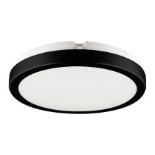 Brilagi - Iluminação de teto de casa de banho LED PERA LED/18W/230V diâmetro 22 cm IP65 preto