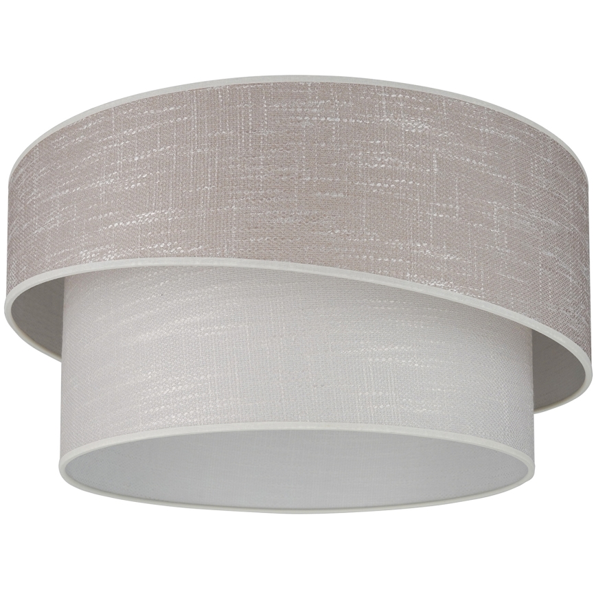 Brilagi - Iluminação de teto DOVER SHINE 1xE27/15W/230V diâmetro 50 cm cinzento/creme