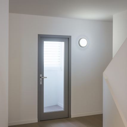 Brilagi - Iluminação de teto exterior LED LED/20W/230V diâmetro 23 cm IP54 antracite