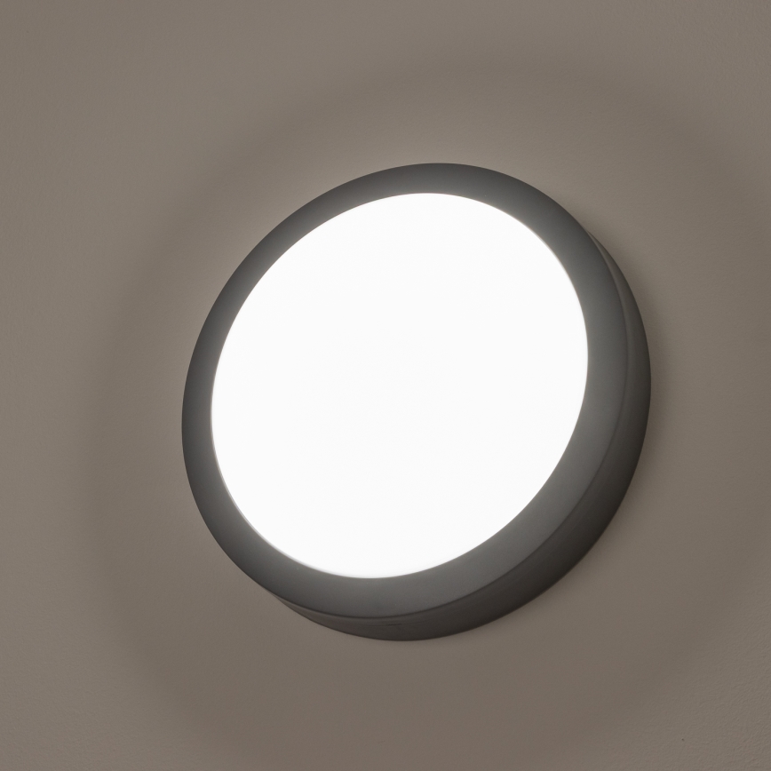 Brilagi - Iluminação de teto exterior LED LED/20W/230V diâmetro 23 cm IP54 antracite