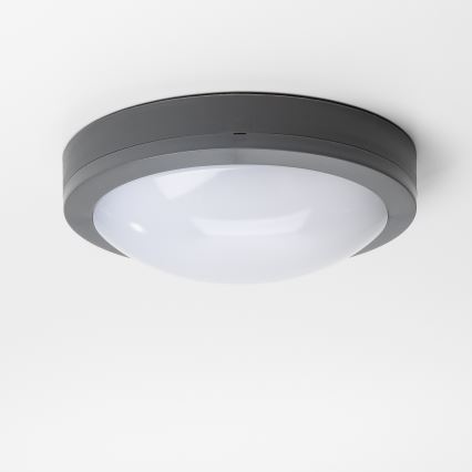 Brilagi - Iluminação de teto exterior LED LED/20W/230V diâmetro 23 cm IP54 antracite