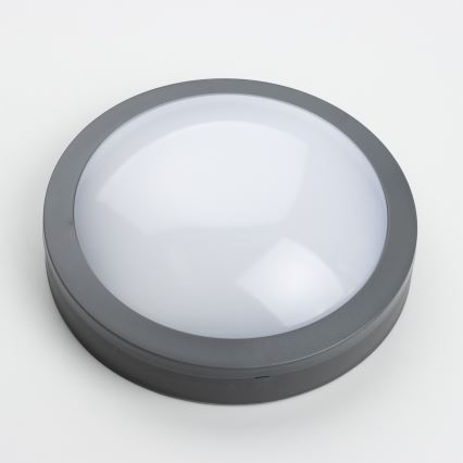 Brilagi - Iluminação de teto exterior LED LED/20W/230V diâmetro 23 cm IP54 antracite