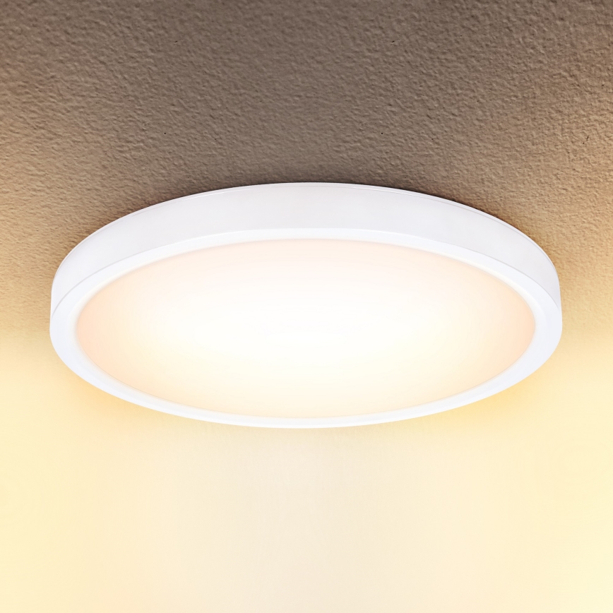Brilagi - Iluminação de teto LED com regulação ESTELA LED/36W/230V 3000-6500K ø 30 cm branco + comando