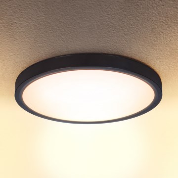Brilagi - Iluminação de teto LED com regulação ESTELA LED/48W/230V 3000-6500K ø 40 cm preto + comando