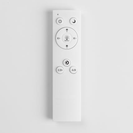 Brilagi - Iluminaçao de teto LED com regulação FALCON LED/80W/230V 3000-6500K branco + controlo remoto