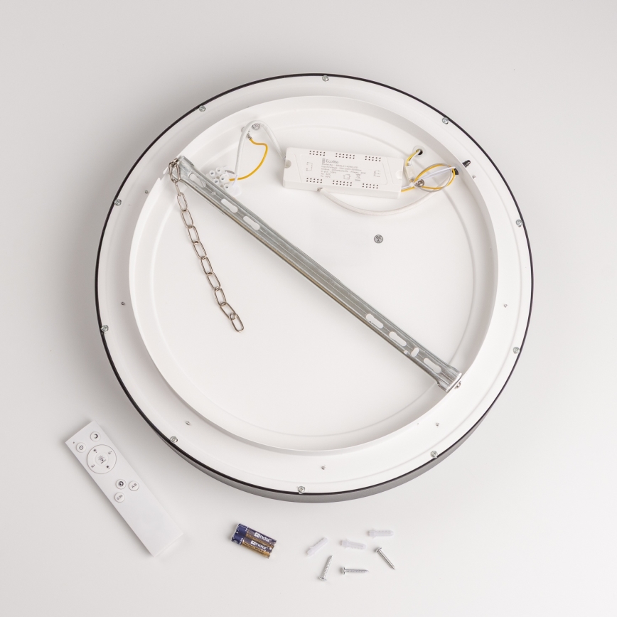 Brilagi - Iluminação de teto LED com regulação FALCON LED/80W/230V 3000-6500K branco + controlo remoto