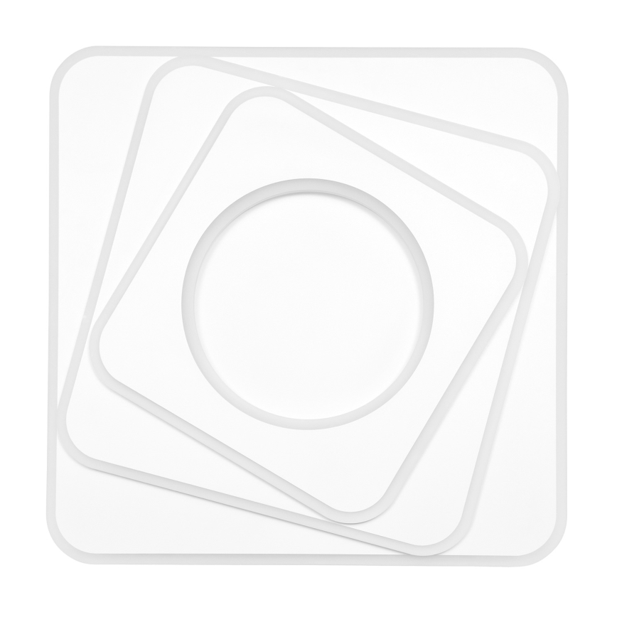 Brilagi - Iluminação de teto LED com regulação MODERN LED/100W/230V 2700-6500K 48x48 cm + comando