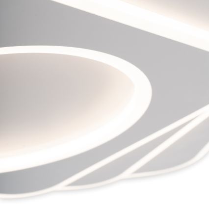 Brilagi - Iluminação de teto LED com regulação MODERN LED/100W/230V 2700-6500K 48x48 cm + comando