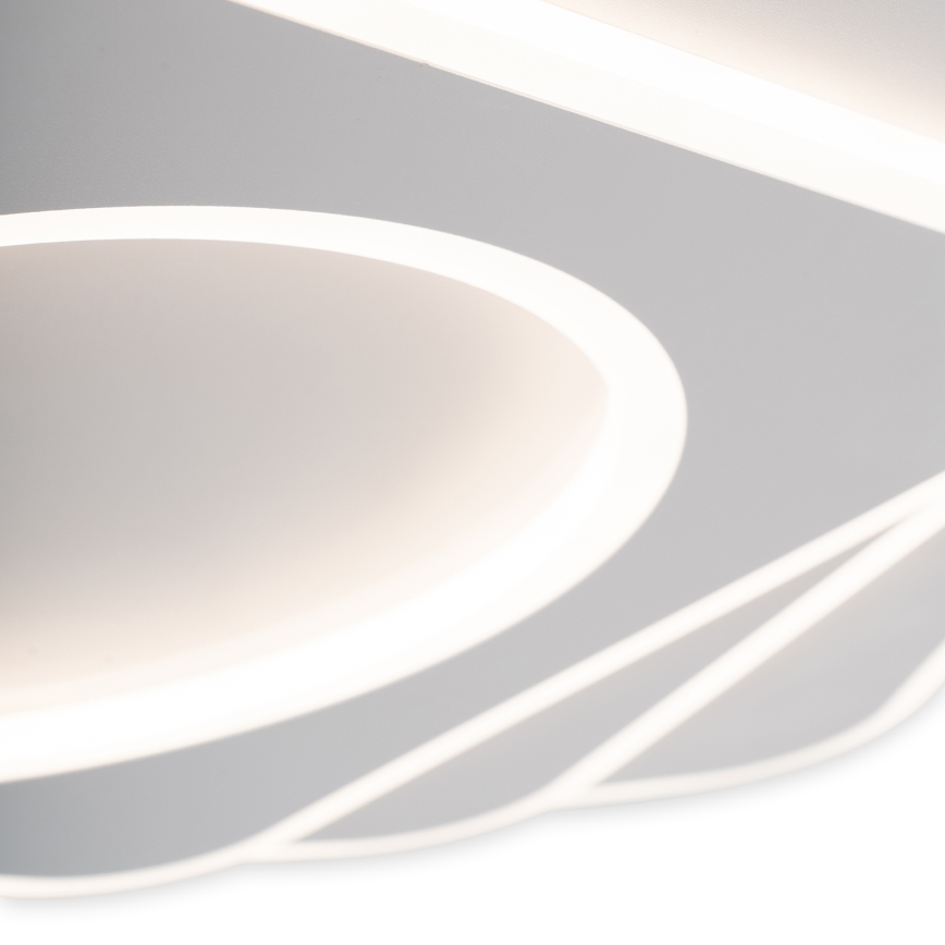 Brilagi - Iluminação de teto LED com regulação MODERN LED/100W/230V 2700-6500K 48x48 cm + comando