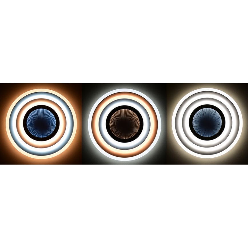 Brilagi - Iluminação de teto LED com regulação MODERN LED/70W/230V 2700-6500K diâmetro 50 cm + comando