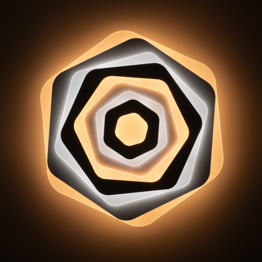 Brilagi - Iluminação de teto LED com regulação MODERN LED/85W/230V 2700-6500K diâmetro 53 cm + comando