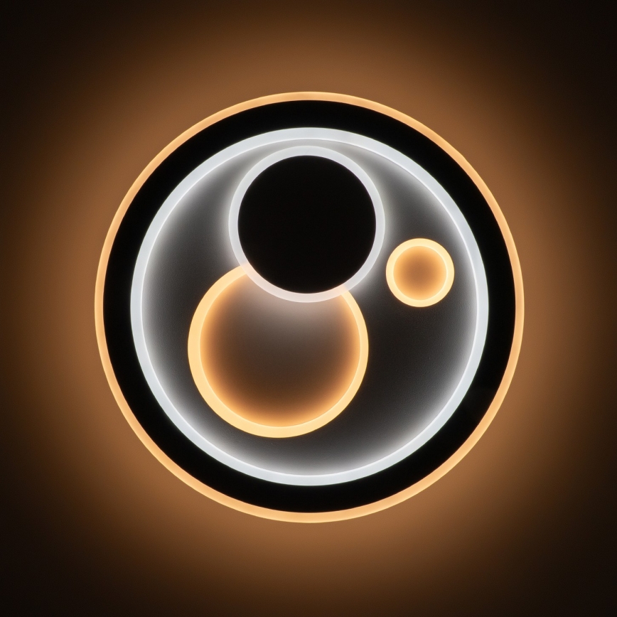 Brilagi - Iluminação de teto LED com regulação MODERN LED/89W/230V 2700-6500K diâmetro 47 cm + comando