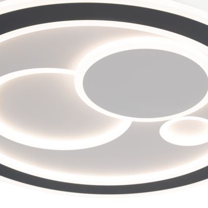 Brilagi - Iluminação de teto LED com regulação MODERN LED/89W/230V 2700-6500K diâmetro 47 cm + comando