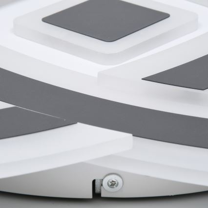 Brilagi - Iluminação de teto LED com regulação MODERN LED/90W/230V 2700-6500K 48x48 cm+ comando