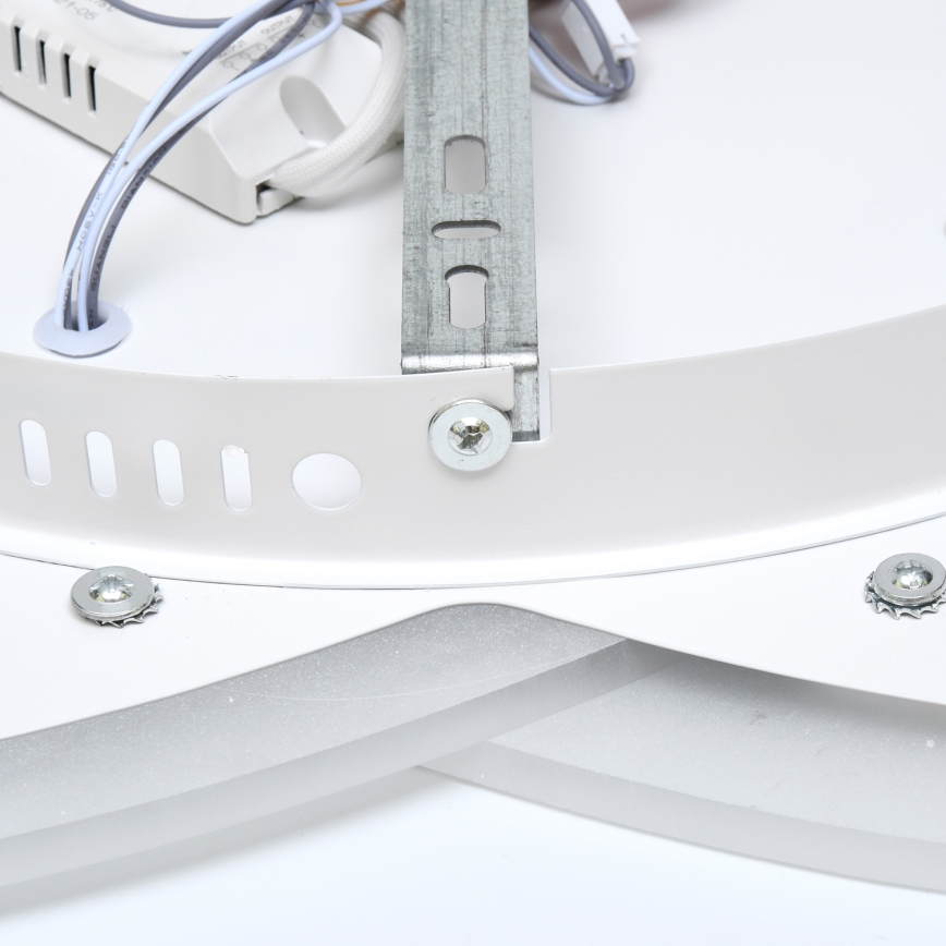 Brilagi - Iluminação de teto LED com regulação MODERN LED/90W/230V 2700-6500K 48x48 cm+ comando