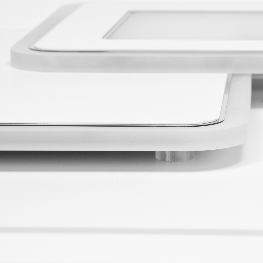 Brilagi - Iluminação de teto LED com regulação MODERN LED/93W/230V 2700-6500K 48,5x48,5 cm + comando