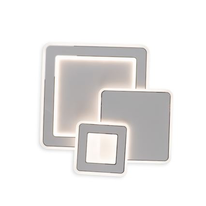 Brilagi - Iluminação de teto LED com regulação MODERN LED/93W/230V 2700-6500K 48,5x48,5 cm + comando