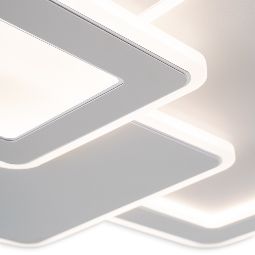 Brilagi - Iluminação de teto LED com regulação MODERN LED/93W/230V 2700-6500K 48,5x48,5 cm + comando