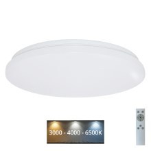 Brilagi - Iluminação de teto LED com regulação OPAL LED/24W/230V  3000/4000/6500K + controlo remoto