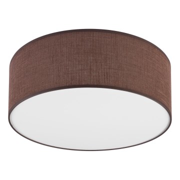 Brilagi - Iluminação de teto LED SIRIJA LED/12W/230V diâmetro 35 cm castanho