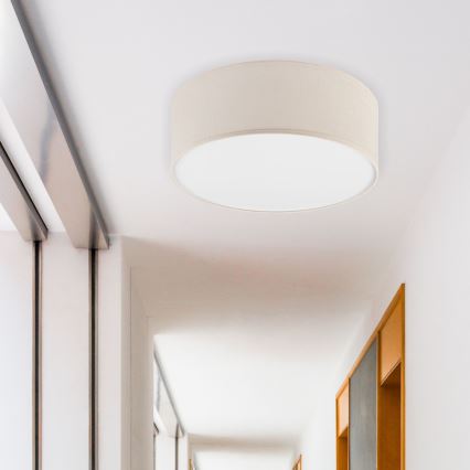 Brilagi - Iluminação de teto LED SIRIJA LED/12W/230V diâmetro 35 cm creme