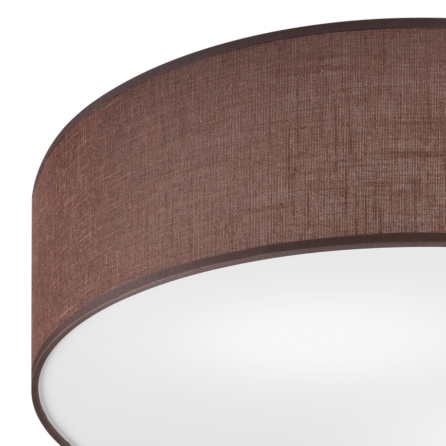 Brilagi - Iluminação de teto LED SIRIJA LED/24W/230V diâmetro 45 cm castanho