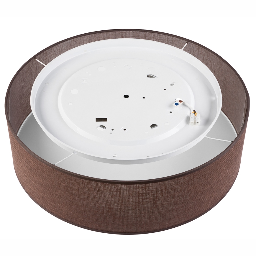 Brilagi - Iluminação de teto LED SIRIJA LED/24W/230V diâmetro 45 cm castanho