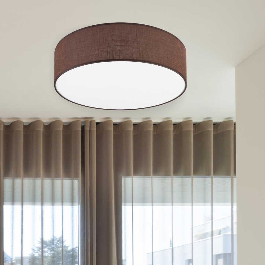 Brilagi - Iluminação de teto LED SIRIJA LED/36W/230V diâmetro 45 cm castanho