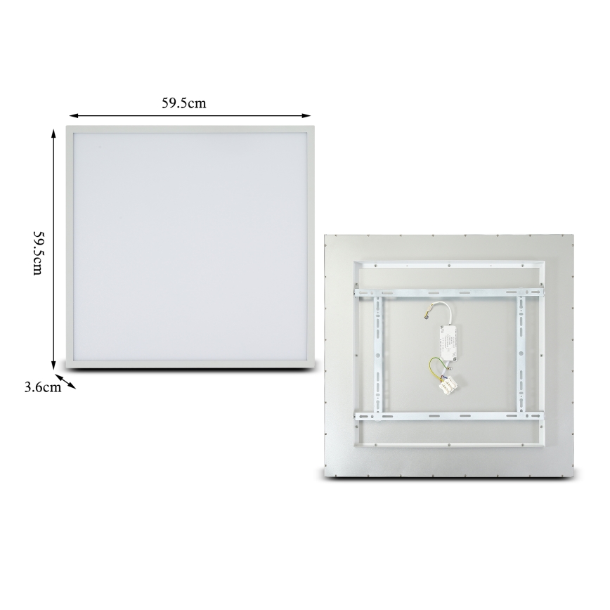 Brilagi - Iluminação de teto LED SLIMFRAME LED/58W/230V 60x60 cm branco