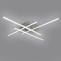 Brilagi - Iluminação de teto LED STRIPES LED/37W/230V prateado
