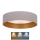 Brilagi - Iluminação de teto LED VELVET LED/12W/230V d. 30 cm 3000K/4000K/6400K cremoso/dourado