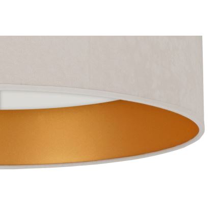 Brilagi - Iluminação de teto LED VELVET LED/12W/230V d. 30 cm 3000K/4000K/6400K cremoso/dourado