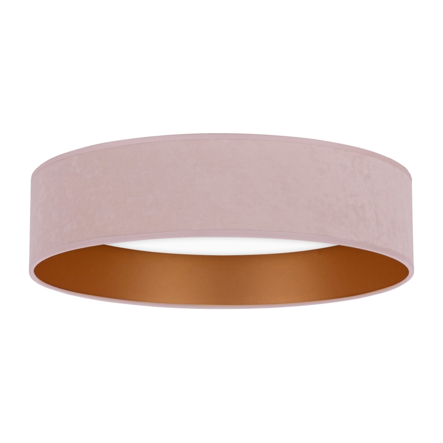 Brilagi - Iluminação de teto LED VELVET LED/12W/230V d. 30 cm 3000K/4000K/6400K rosa/dourado