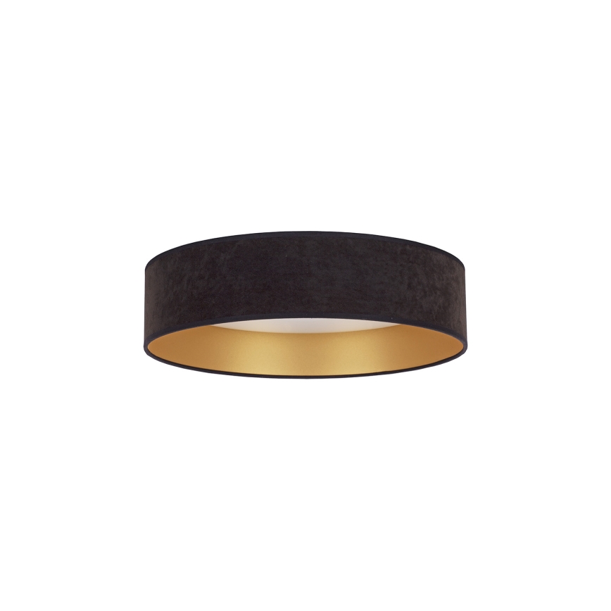 Brilagi - Iluminação de teto LED VELVET LED/12W/230V d. 30 cm 3000K/4000K/6400K preto/dourado