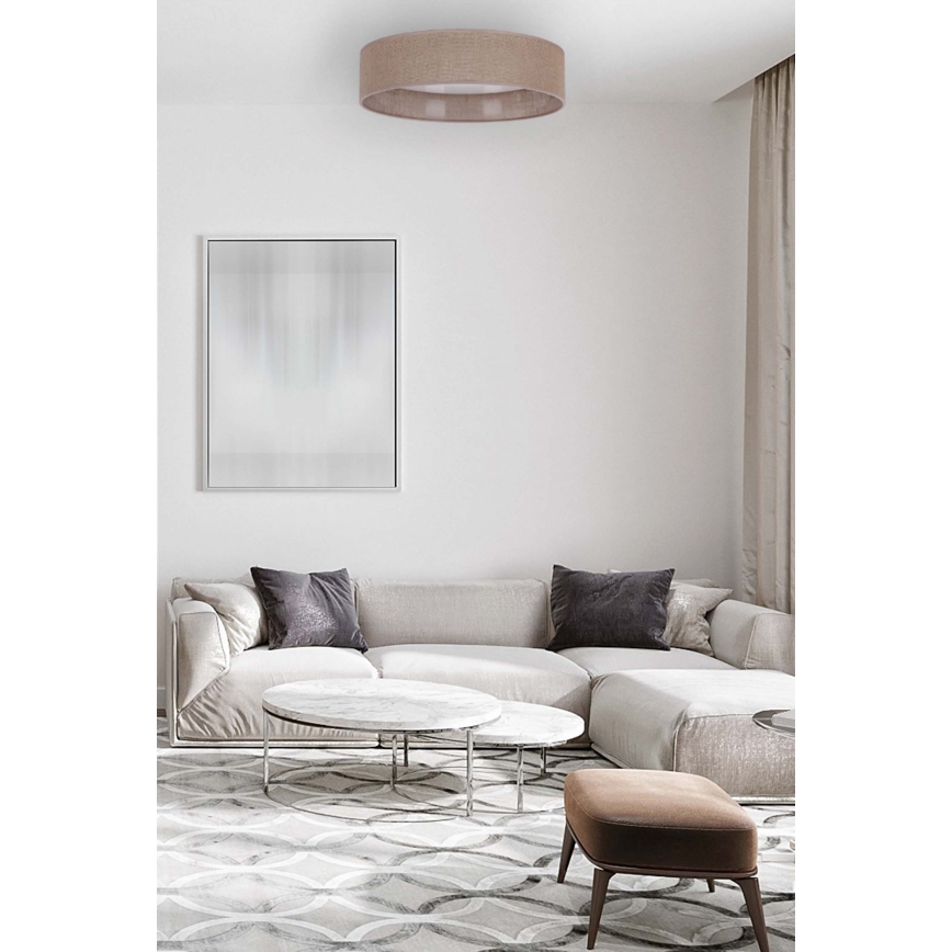 Brilagi - Iluminação de teto LED VELVET LED/24W/230V d. 40 cm 3000/4000/6400K castanho