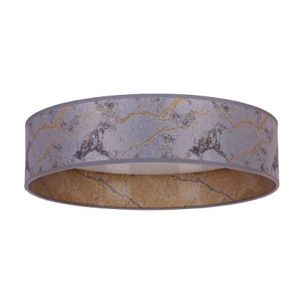 Brilagi - Iluminação de teto LED VELVET LED/24W/230V d. 40 cm 3000/4000/6400K cinzenta/dourada