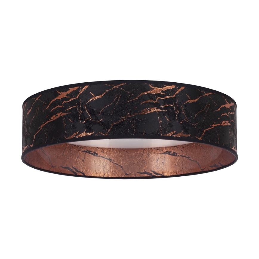 Brilagi - Iluminação de teto LED VELVET LED/24W/230V d. 40 cm 3000/4000/6400K preto/cobre